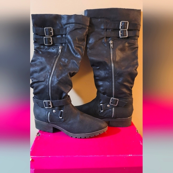 Calf High Boots- New - Picture 1 of 8